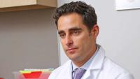 Dr. Pittman talking to a patient